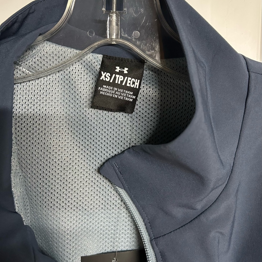 NWT Under Armour Women’s Rival Woven Crop Jacket - Picture 5 of 5